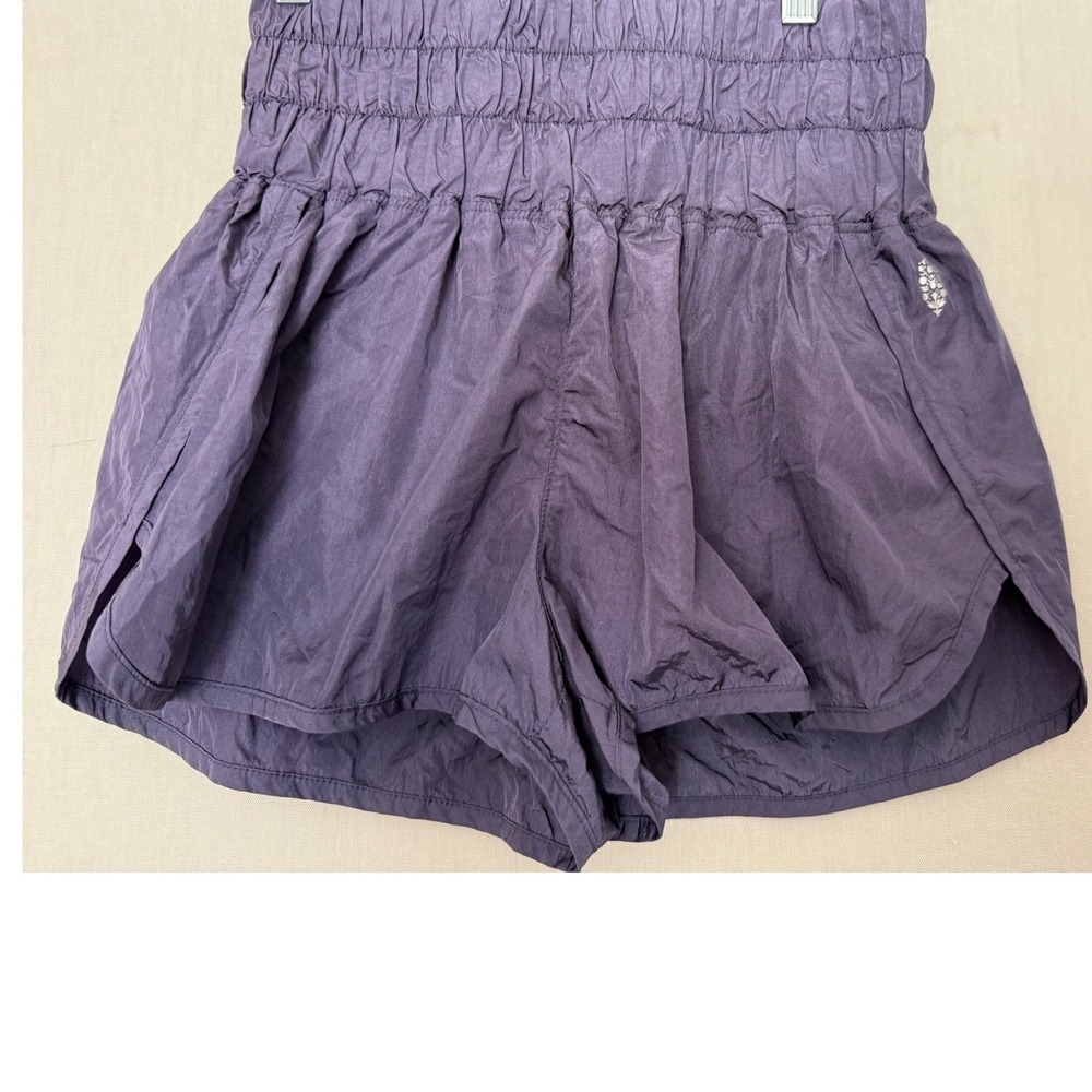 Free People FP Movement The Way Home Shorts Purple Small High Rise Running Gym S